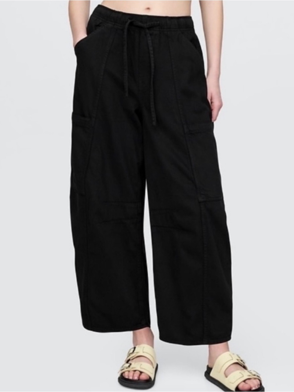 Gap Mid Rise UltraSoft Easy Horseshoe Jeans Black Size Small